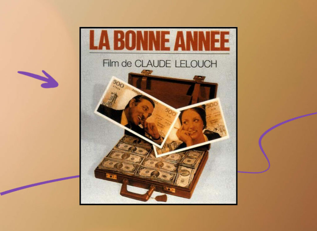 Post souhaitantla bonne année avec comme titre "nous vous souhaitons" et il y a une image juste en dessous de la couverture du film de Claude Lelouche "La bonne année".